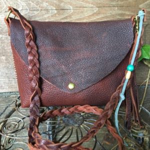 (sold)Burgandy/brown bison