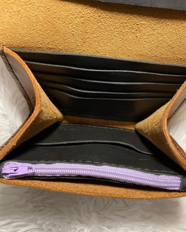 English Tan leather wallet - Image 3