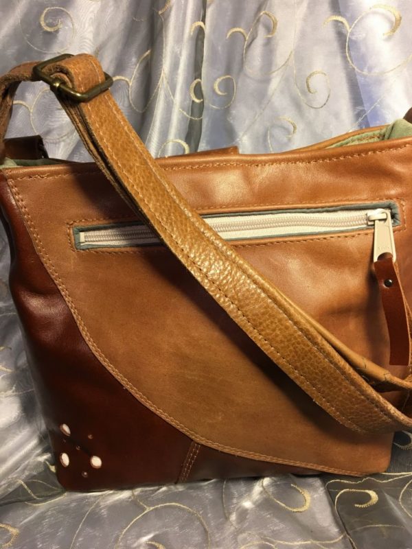Brown distressed leather - Image 2