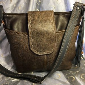 Brown Re-purposed Leather