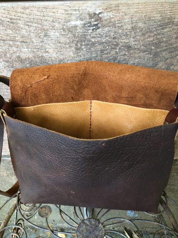 (sold)Kodiak Brown leather Chloe crossbody - Image 3