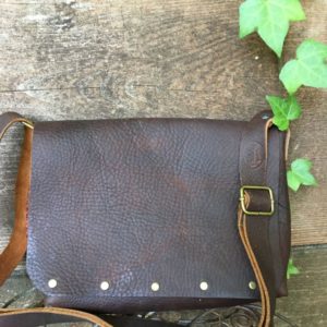 (sold)Kodiak Brown leather Chloe crossbody