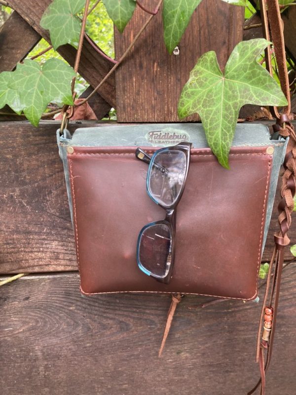 (Sold) “Evergreen Forest” Woodland crossbody - Image 3